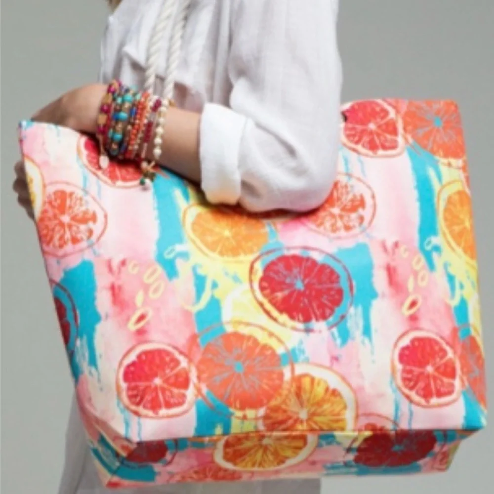 Summer Citrus Tote Bag NEW!